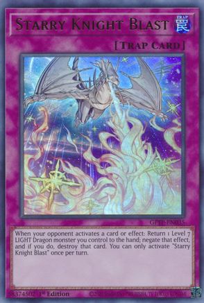 Starry Knight Blast [GFTP-EN035] Ultra Rare