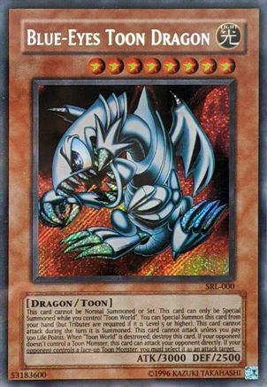 Blue-Eyes Toon Dragon [SRL-000] Secret Rare