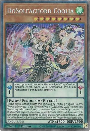 DoSolfachord Coolia (Collector's Rare) [ANGU-EN021] Collector's Rare
