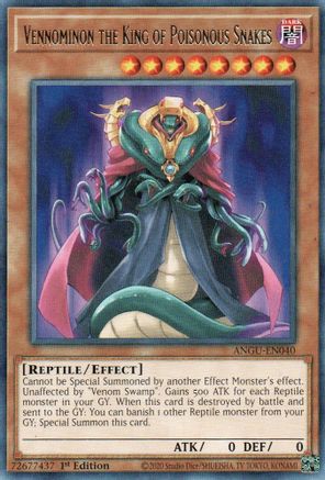 Vennominon the King of Poisonous Snakes (Rare) [ANGU-EN040] Rare