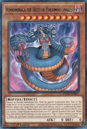 Vennominaga the Deity of Poisonous Snakes (Rare) [ANGU-EN041] Rare