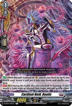 Cardinal Noid, Routis (D-BT01/084EN) [Genesis of the Five Greats]