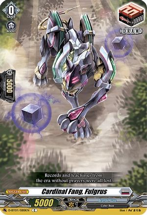 Cardinal Fang, Fulgrus (D-BT01/089EN) [Genesis of the Five Greats]