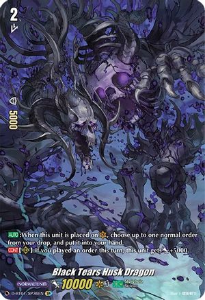 Black Tears Husk Dragon (D-BT01/SP36EN) [Genesis of the Five Greats]