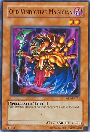 Old Vindictive Magician [DR1-EN122] Common