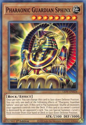 Pharaonic Guardian Sphinx [LIOV-EN024] Common