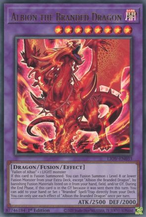 Albion the Branded Dragon [LIOV-EN033] Ultra Rare