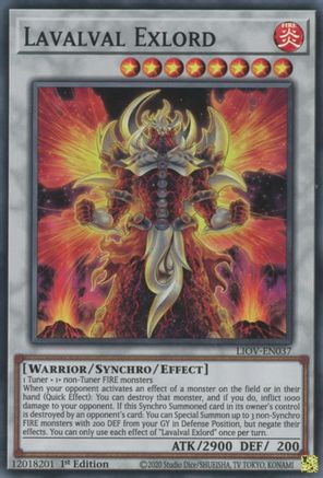 Lavalval Exlord [LIOV-EN037] Super Rare
