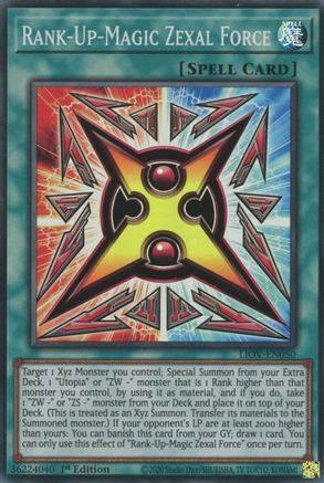 Rank-Up-Magic Zexal Force [LIOV-EN050] Super Rare