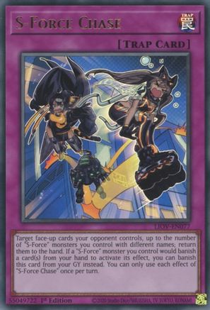 S-Force Chase [LIOV-EN077] Ultra Rare