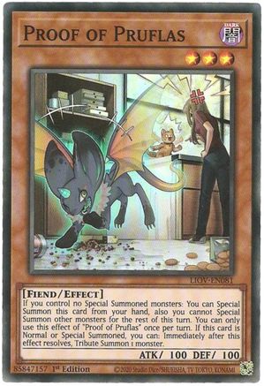 Proof of Pruflas [LIOV-EN081] Super Rare