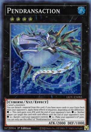 Pendransaction [LIOV-EN083] Super Rare
