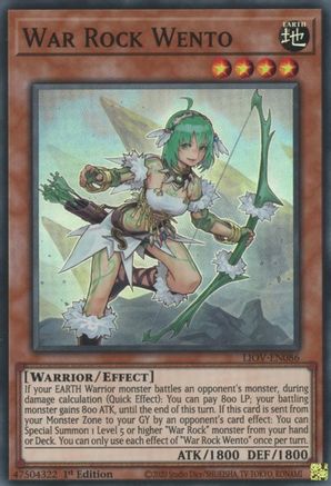 War Rock Wento [LIOV-EN086] Super Rare