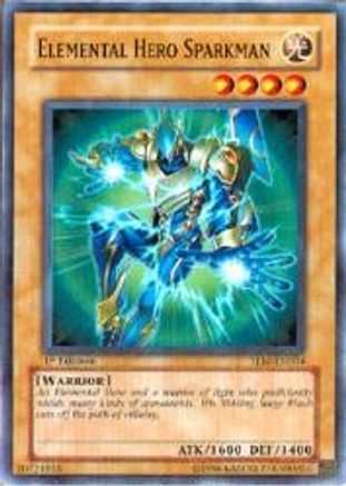 Elemental Hero Sparkman [TLM-EN004] Common
