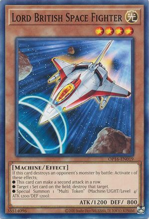 Lord British Space Fighter [OP16-EN019] Common