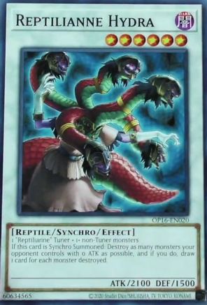 Reptilianne Hydra [OP16-EN020] Common