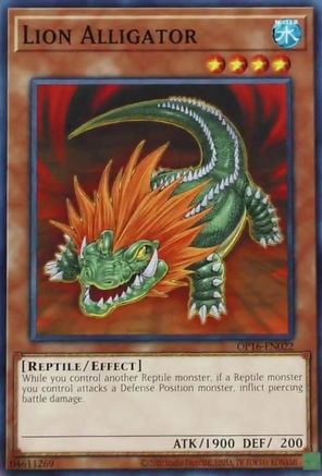 Lion Alligator [OP16-EN022] Common