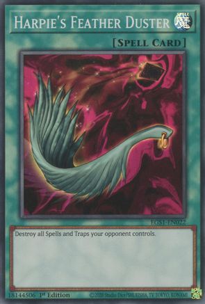 Harpie's Feather Duster [EGS1-EN022] Super Rare
