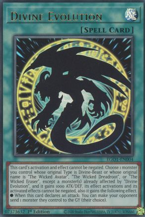 Divine Evolution [EGO1-EN004] Ultra Rare