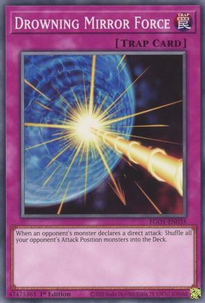 Drowning Mirror Force [EGO1-EN035] Common