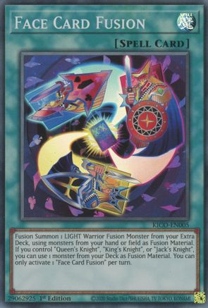 Face Card Fusion (Super Rare) [KICO-EN005] Super Rare