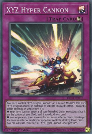 XYZ Hyper Cannon (Super Rare) [KICO-EN010] Super Rare