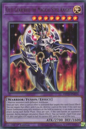 Gilti-Gearfried the Magical Steel Knight (Ultra Rare) [KICO-EN014] Ultra Rare