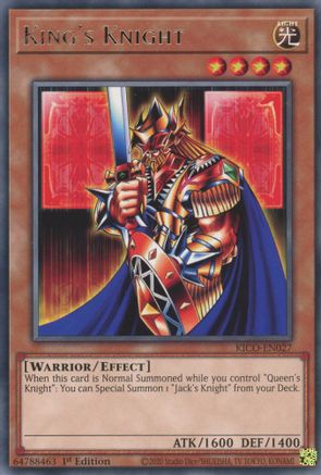 King's Knight [KICO-EN027] Rare