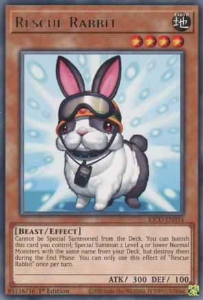 Rescue Rabbit [KICO-EN034] Rare