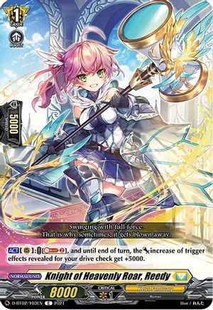 Knight of Heavenly Roar, Reedy (D-BT02/103EN) [A Brush with the Legends]