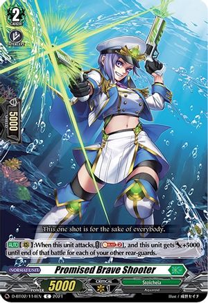 Promised Brave Shooter (D-BT02/114EN) [A Brush with the Legends]