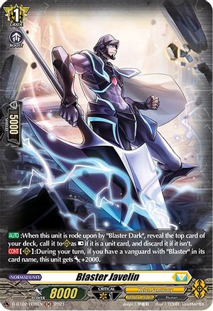 Blaster Javelin (D-BT02/H38EN) [A Brush with the Legends]