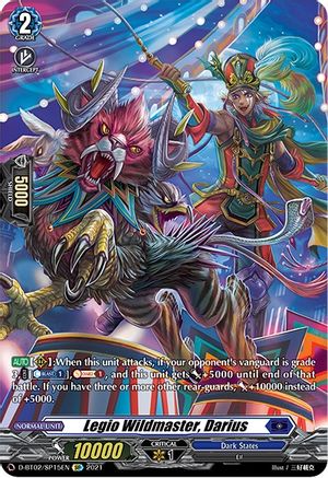 Legio Wildmaster, Darius (D-BT02/SP15EN) [A Brush with the Legends]