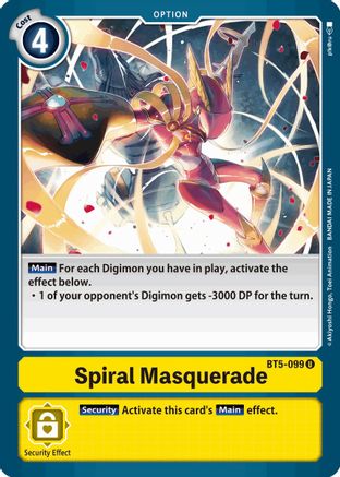 Spiral Masquerade [BT5-099] [Battle of Omni]