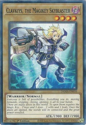 Clavkiys, the Magikey Skyblaster [DAMA-EN010] Common