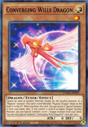 Convergging Wills Dragon [DAMA-EN001] Common