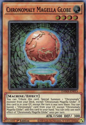 Chronomaly Magella Globe [DAMA-EN013] Super Rare