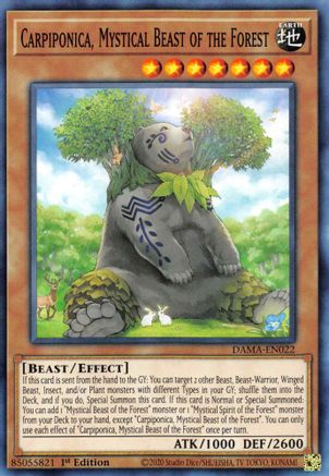 Carpiponica, Mystical Beast of the Forest [DAMA-EN022] Common