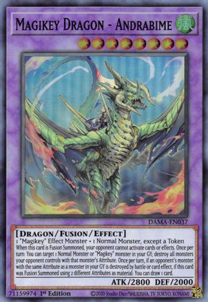 Magikey Dragon - Andrabime [DAMA-EN037] Super Rare