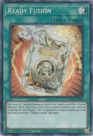 Ready Fusion [DAMA-EN066] Secret Rare