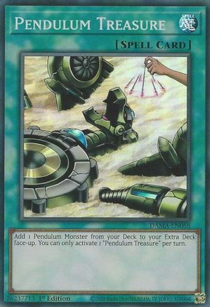 Pendulum Treasure [DAMA-EN068] Super Rare