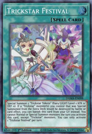 Trickstar Festival [DAMA-EN098] Super Rare