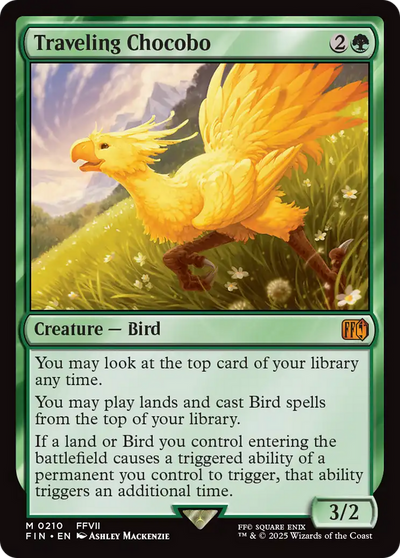 Traveling Chocobo (FIN-210) - FINAL FANTASY