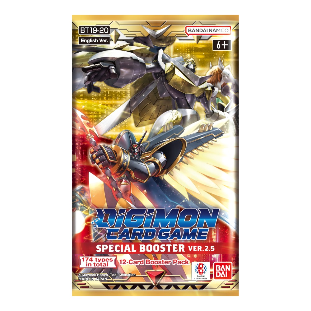 Digimon Card Game - Special Booster Display Version 2.5 Booster Pack (BT19-20) *Sealed* (PRE-ORDER, SHIPS FEB 28TH)