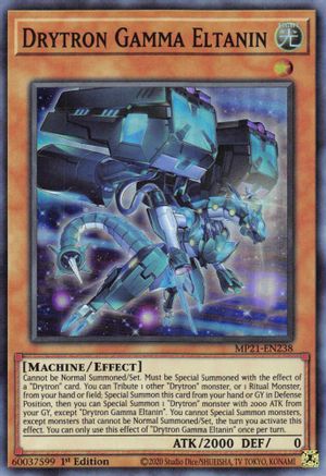 Drytron Gamma Eltanin [MP21-EN238] Super Rare