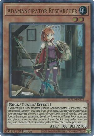 Adamancipator Researcher [MP21-EN225] Ultra Rare