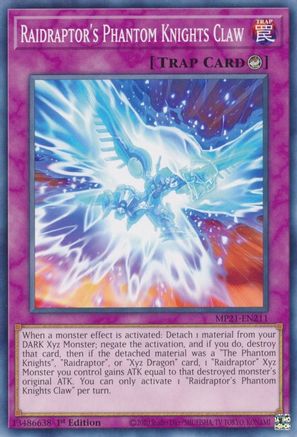 Raidraptor's Phantom Knights Claw [MP21-EN211] Common