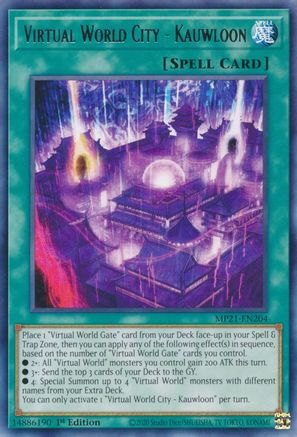 Virtual World City - Kauwloon [MP21-EN204] Rare