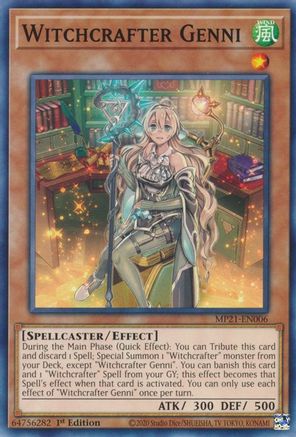 Witchcrafter Genni [MP21-EN006] Common