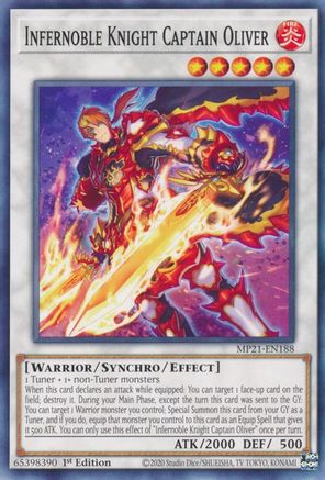 Infernoble Knight Captain Oliver [MP21-EN188] Common